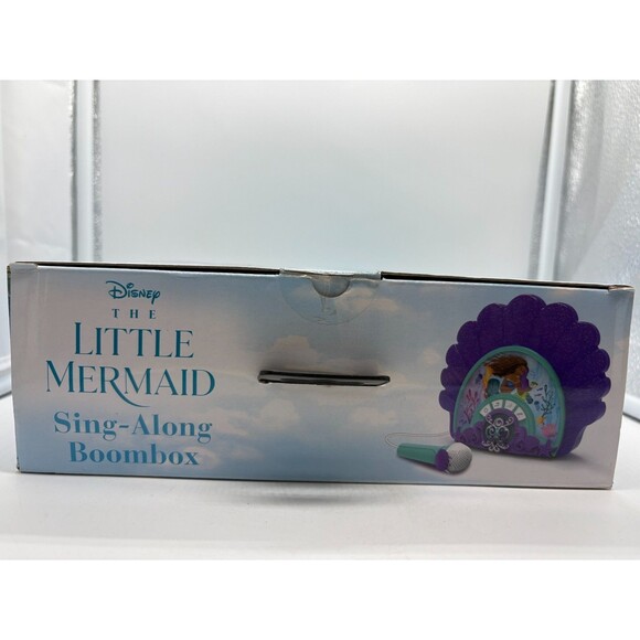 Disney The Little Mermaid Live Sing Along Boombox Real Mic Built-In Music - Picture 5 of 7